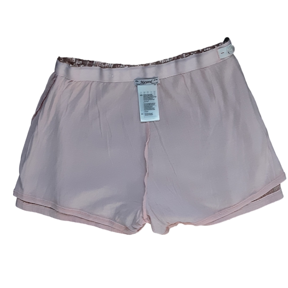 Mayoral Sequin Girls Shorts - Picture 9 of 10